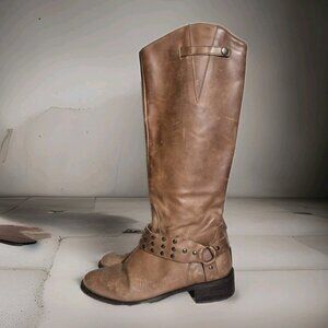Charles David Italian Leather Mid Calf  Women's Boots Size 7